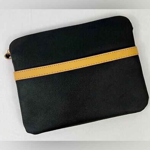 🛑 BVLGARI Bulgari Parfums for Alitalia Zip Pouch / Cosmetic Tablet Case🛑#BUL - Picture 1 of 12
